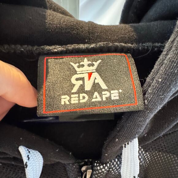 Red ape hoodie size Large - Picture 4 of 9